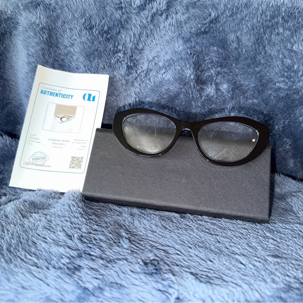 Givenchy Black Pearl Cat-Eye Eyeglasses